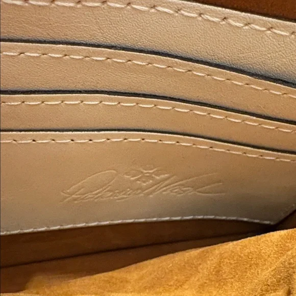 Patricia Nash Lanza Italian Folklore
White Blue Leather Crossbody Bag-NWOT - Picture 8 of 16